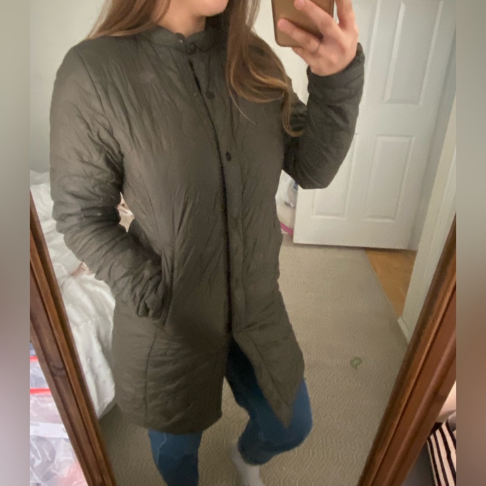 The North Face Olive green jacket